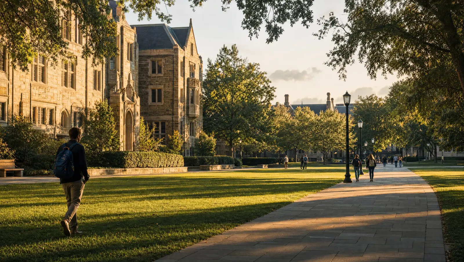 A neutral campus scene — placeholder alt